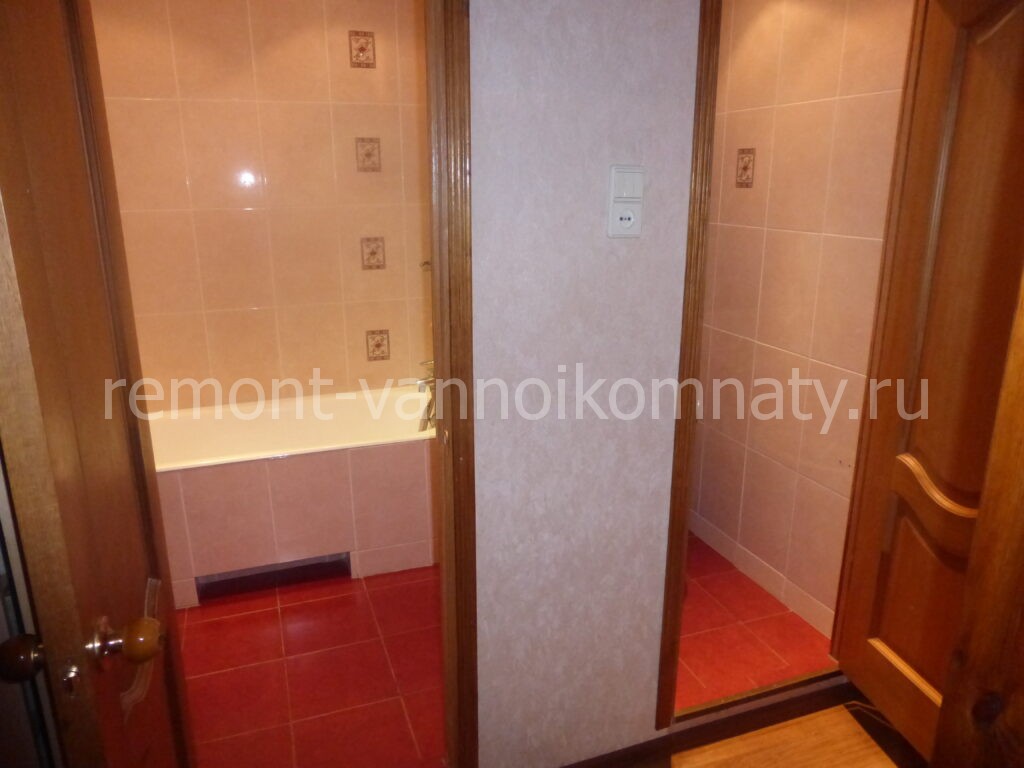Таким была ванная комната и туалет в одной из квартир Зеленограда
